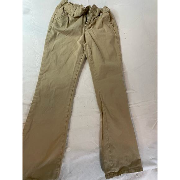 Girl's 8 School Uniform Khaki Pant Navy Polo GUC The Children's Place - Picture 3 of 7